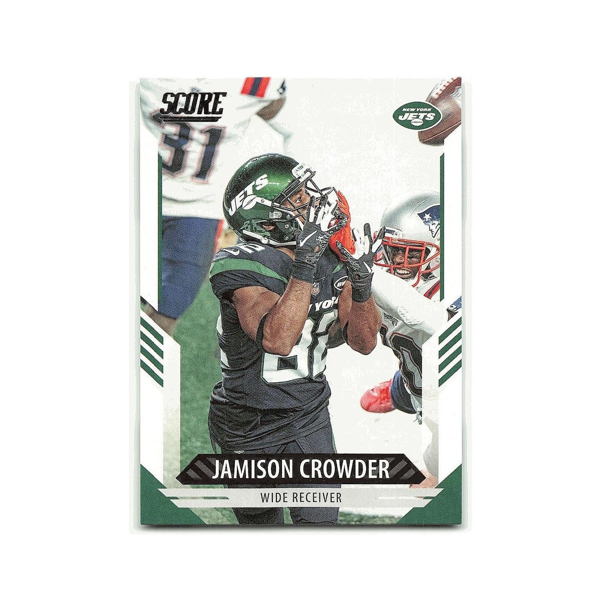 Jamison Crowder 2021 Score #47 New York Jets Football Card NM