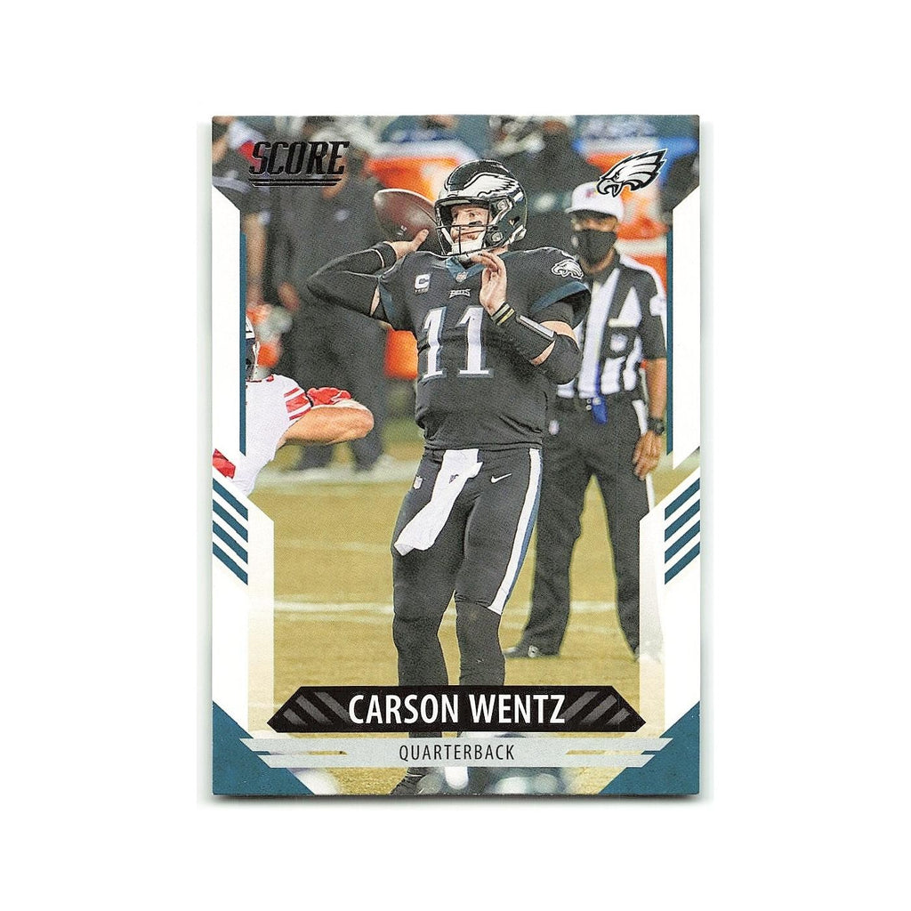 Carson Wentz 2021 Score #69 Philadelphia Eagles Football Card NM