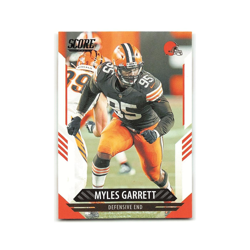 Myles Garrett 2021 Score #108 Cleveland Browns Football Card NM