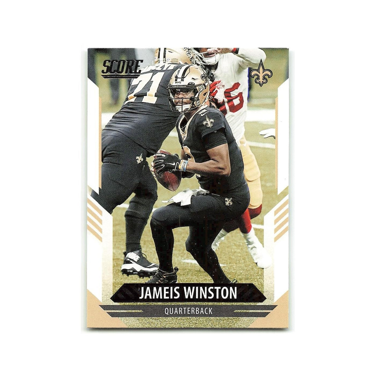 Jameis Winston 2021 Score #208 New Orleans Saints Football Card NM