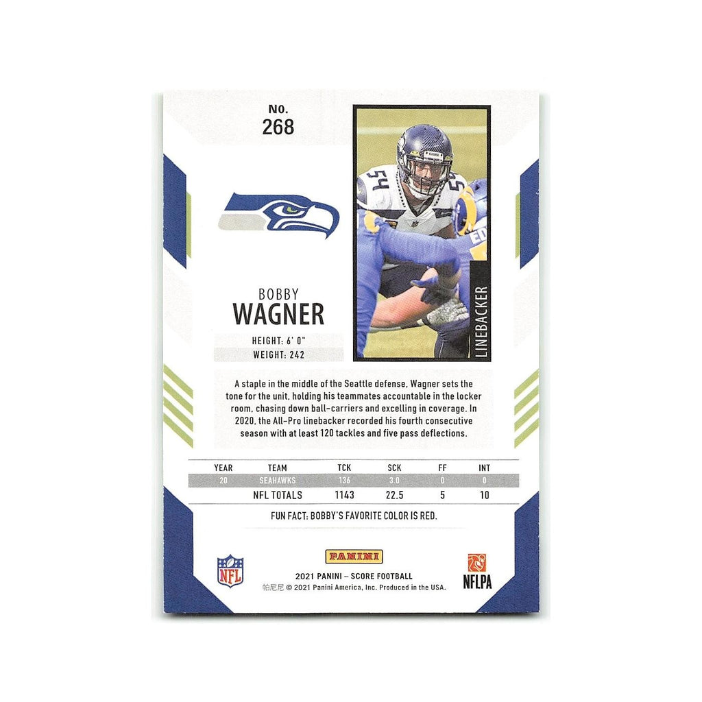 Bobby Wagner 2021 Score #268 Seattle Seahawks Football Card NM