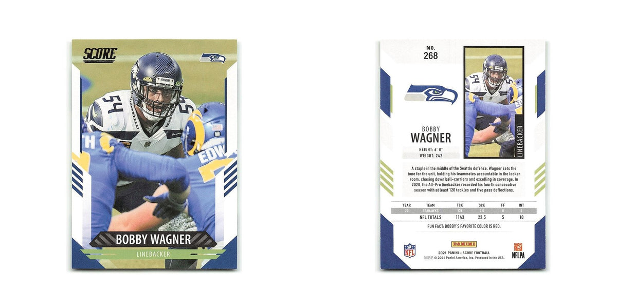 Bobby Wagner 2021 Score #268 Seattle Seahawks Football Card NM