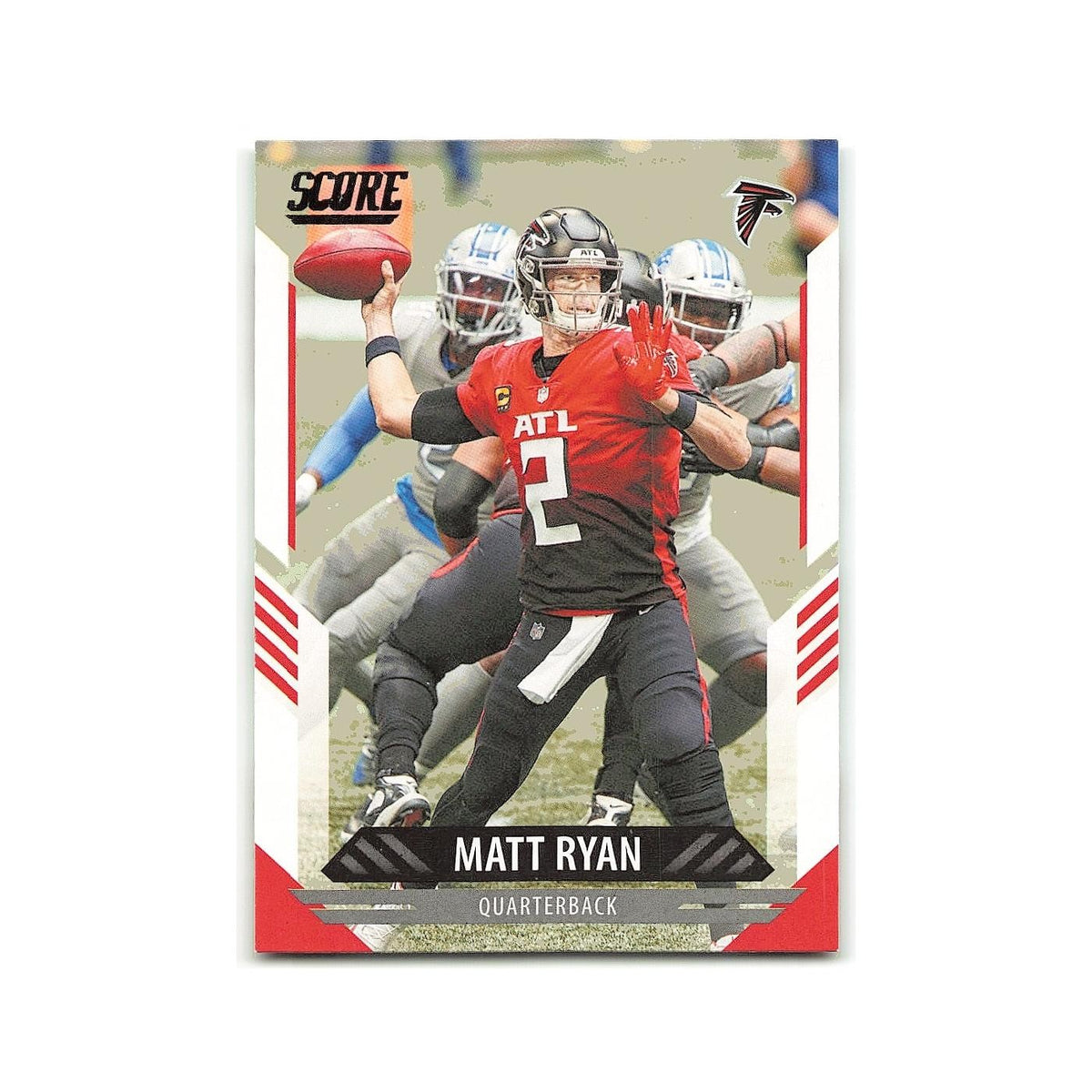 Matt Ryan 2021 Score #189 Atlanta Falcons Football Card NM