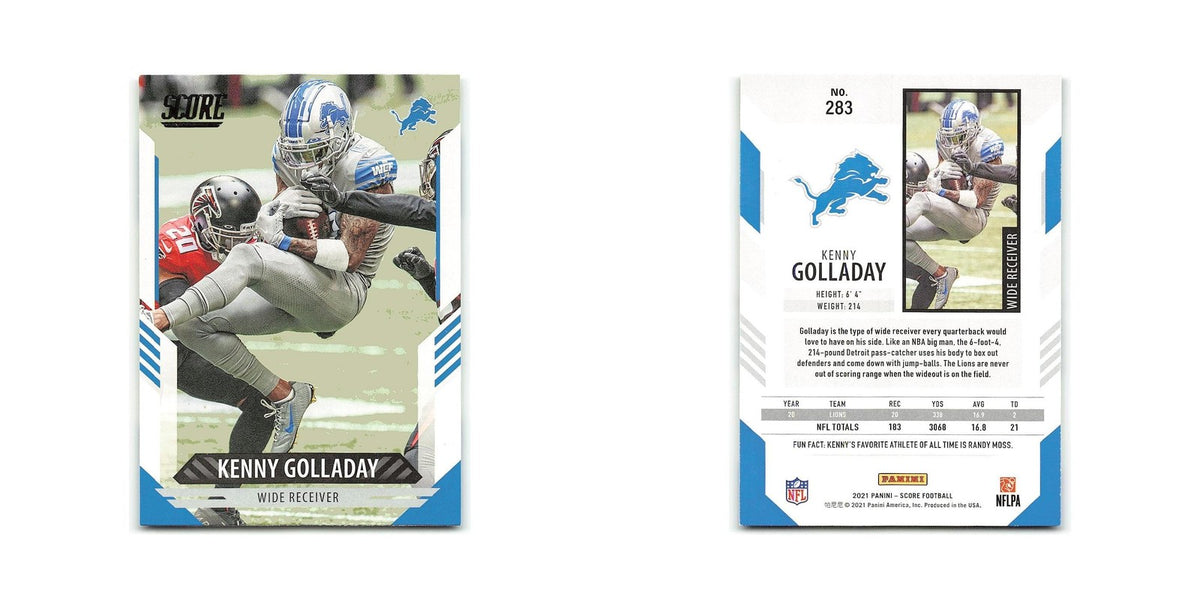 Kenny Golladay 2021 Score #283 Detroit Lions Football Card NM