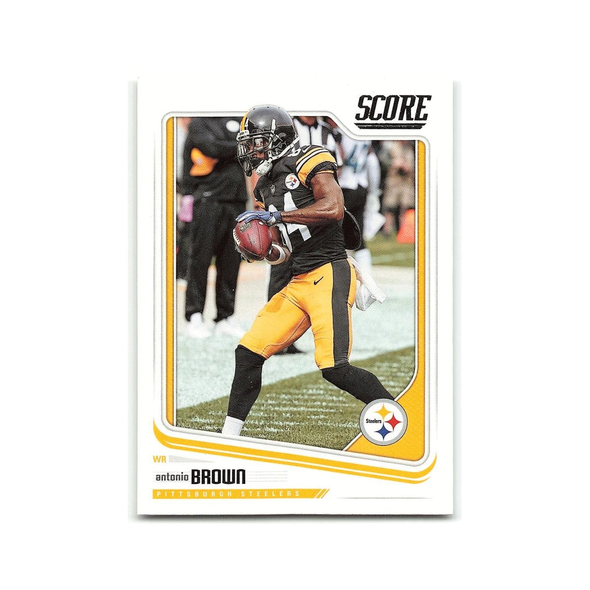 Antonio Brown 2018 Score #271 Pittsburgh Steelers Football Card NM