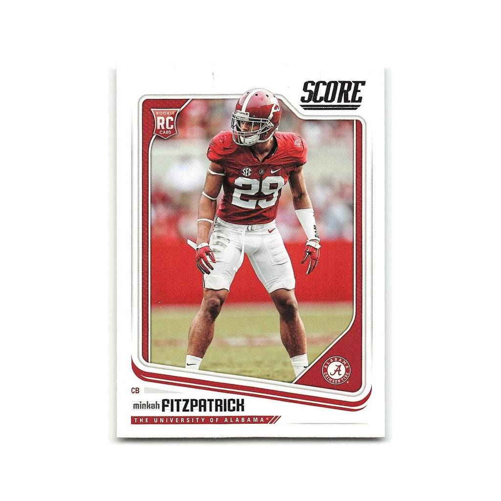 Minkah Fitzpatrick Rookie 2018 Score Scorecard #331 Alabama Crimson Tide NM