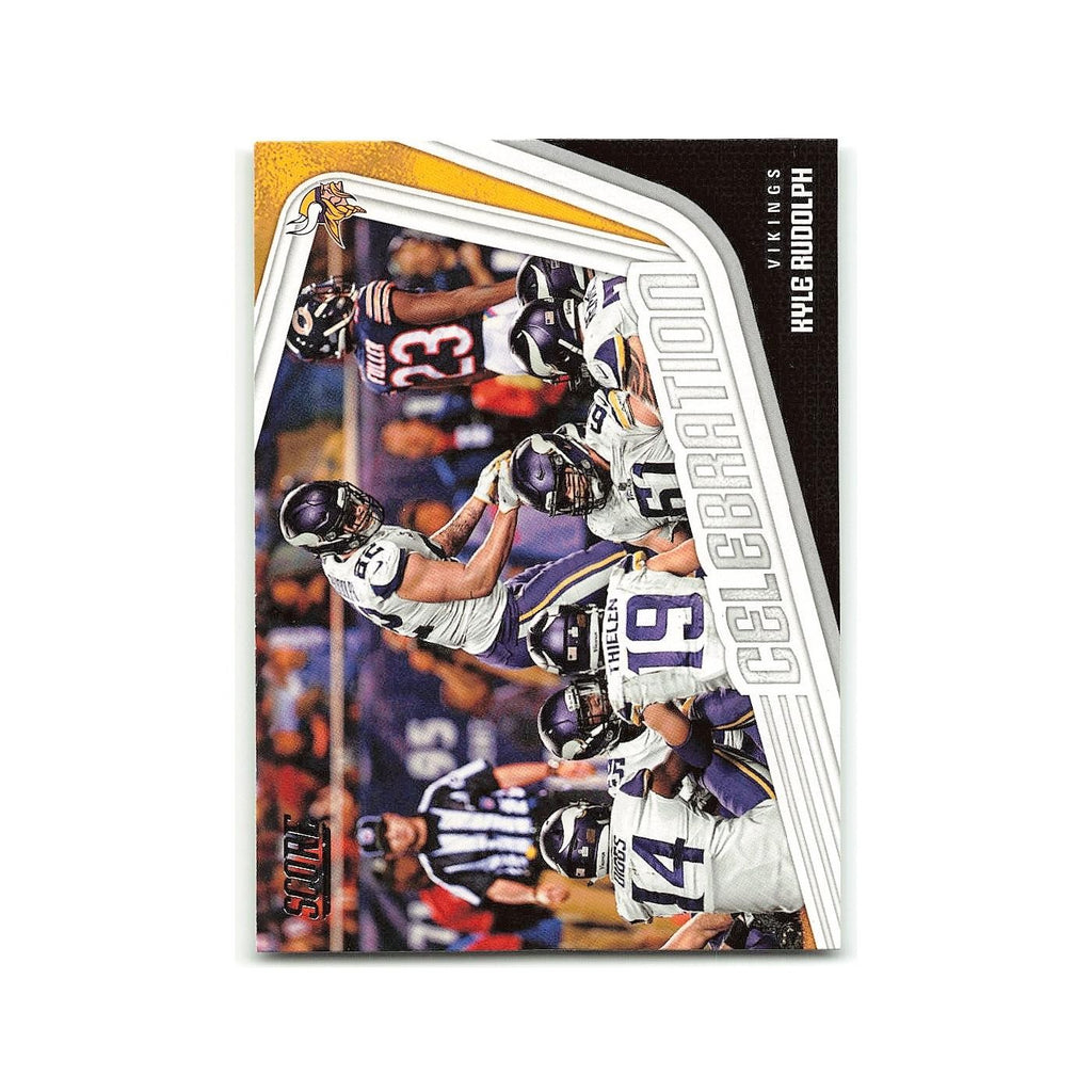 Kyle Rudolph 2018 Score Celebration #3 Minnesota Vikings Football Card NM