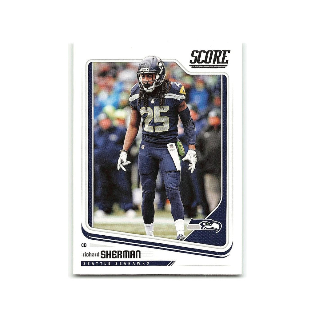 Richard Sherman 2018 Score #291 Seattle Seahawks Football Card NM