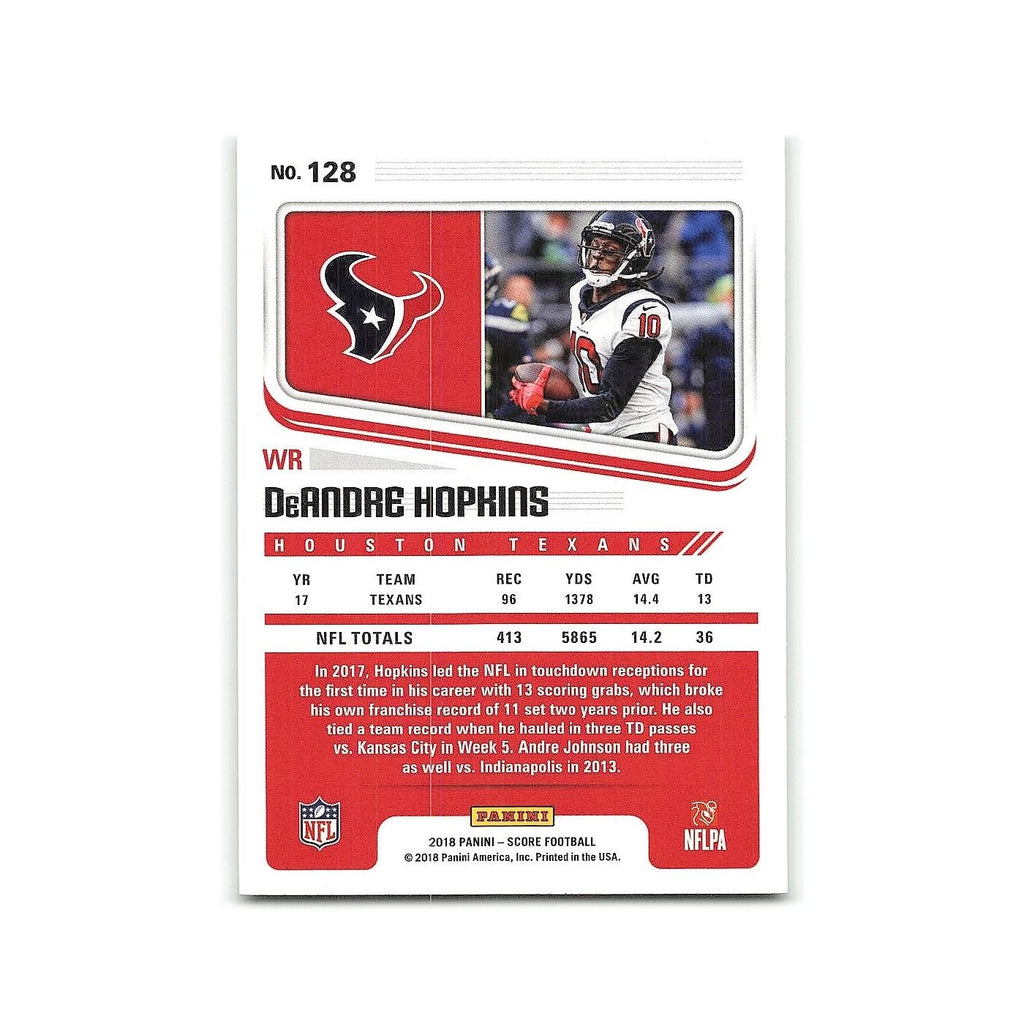 DeAndre Hopkins 2018 Score #128 Houston Texans Football Card NM