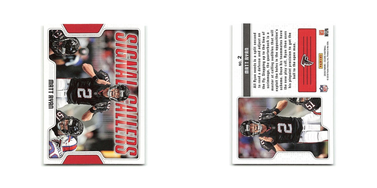 Matt Ryan 2018 Score Signal Callers #2 Atlanta Falcons Football Card NM