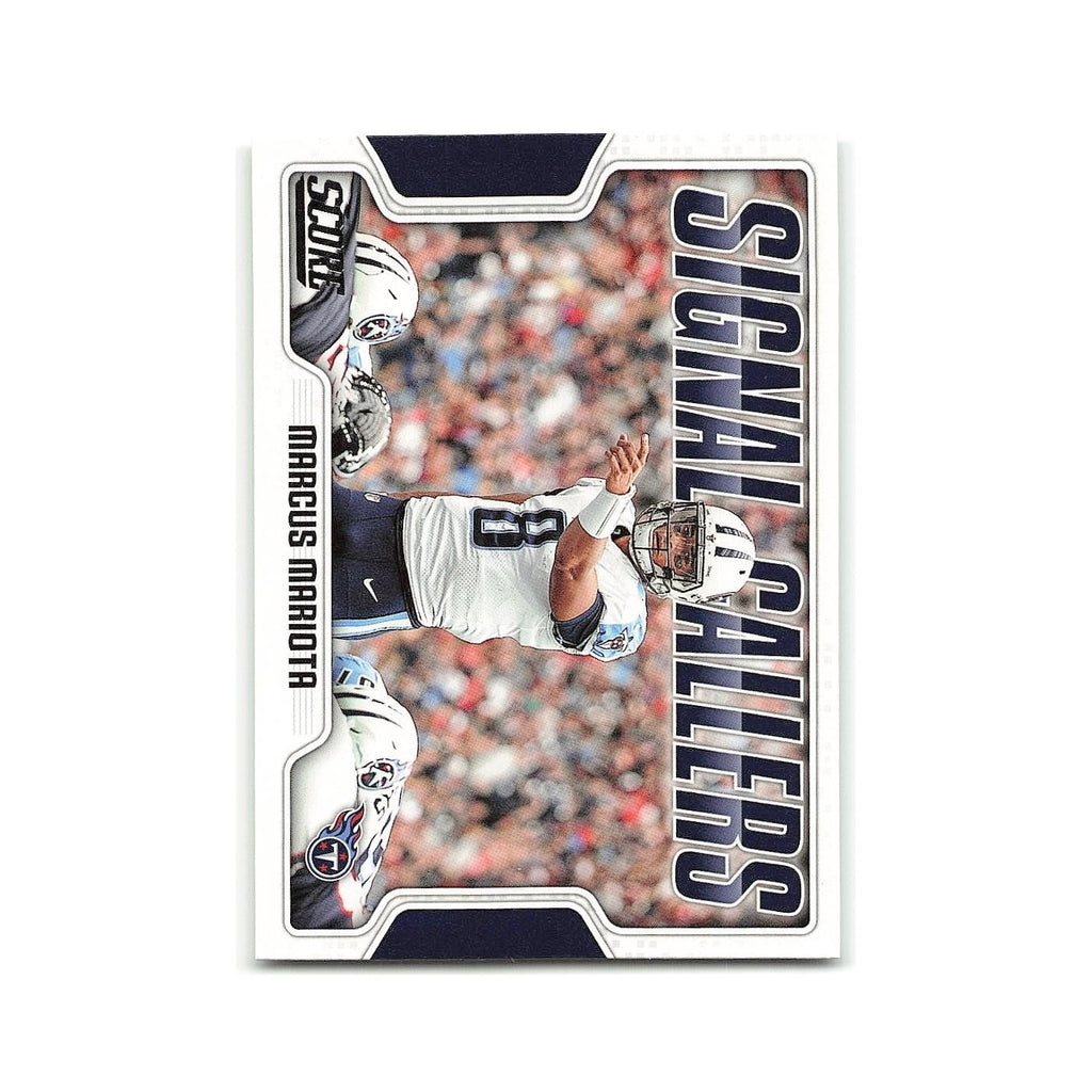 Marcus Mariota 2018 Score Signal Callers #29 Tennessee Titans Football Card NM