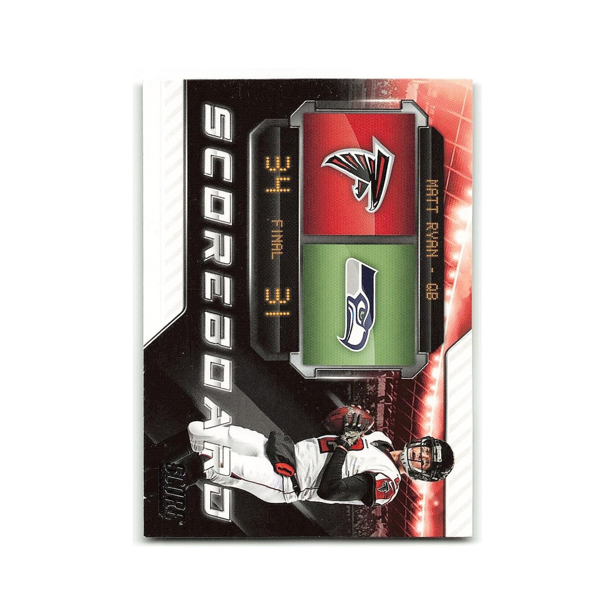 Matt Ryan 2018 Score Scoreboard #10 Atlanta Falcons Football Card NM