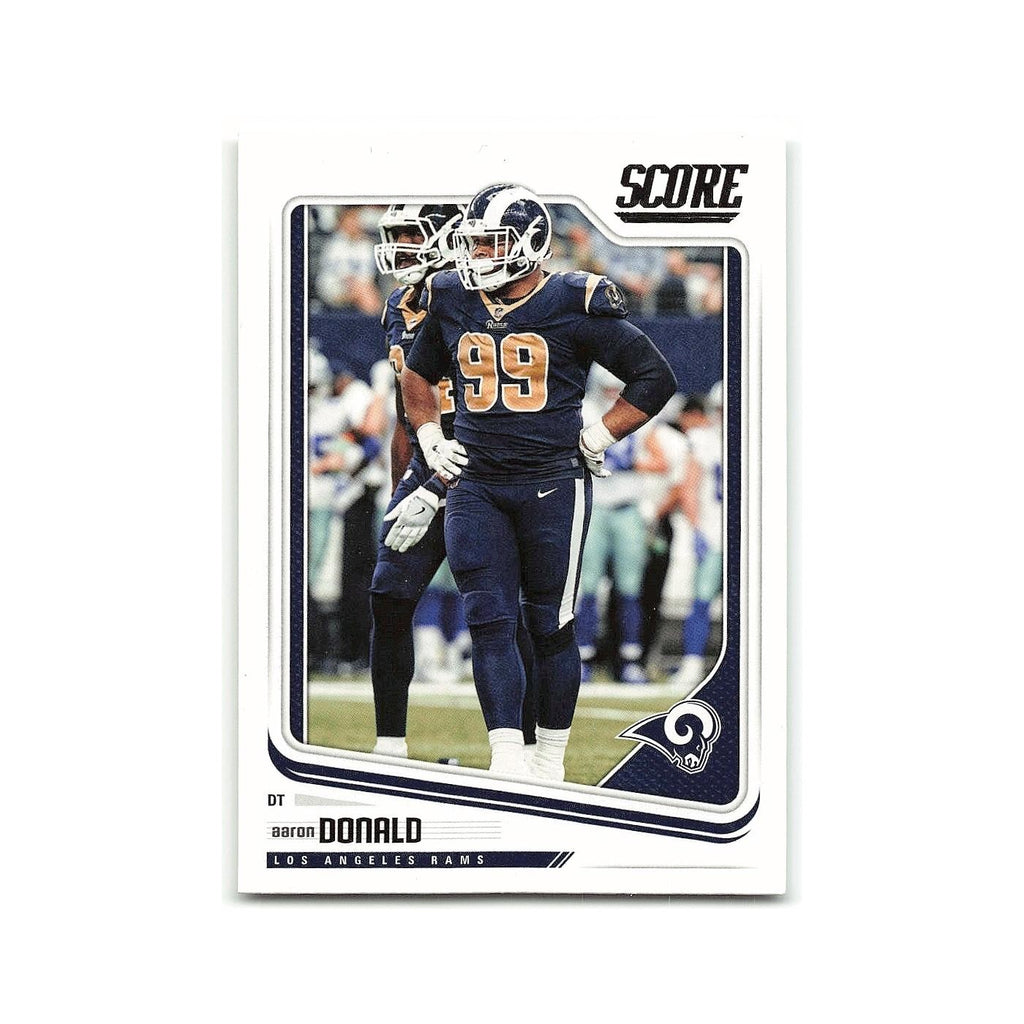 Aaron Donald 2018 Score #168 Los Angeles Rams Football Card NM
