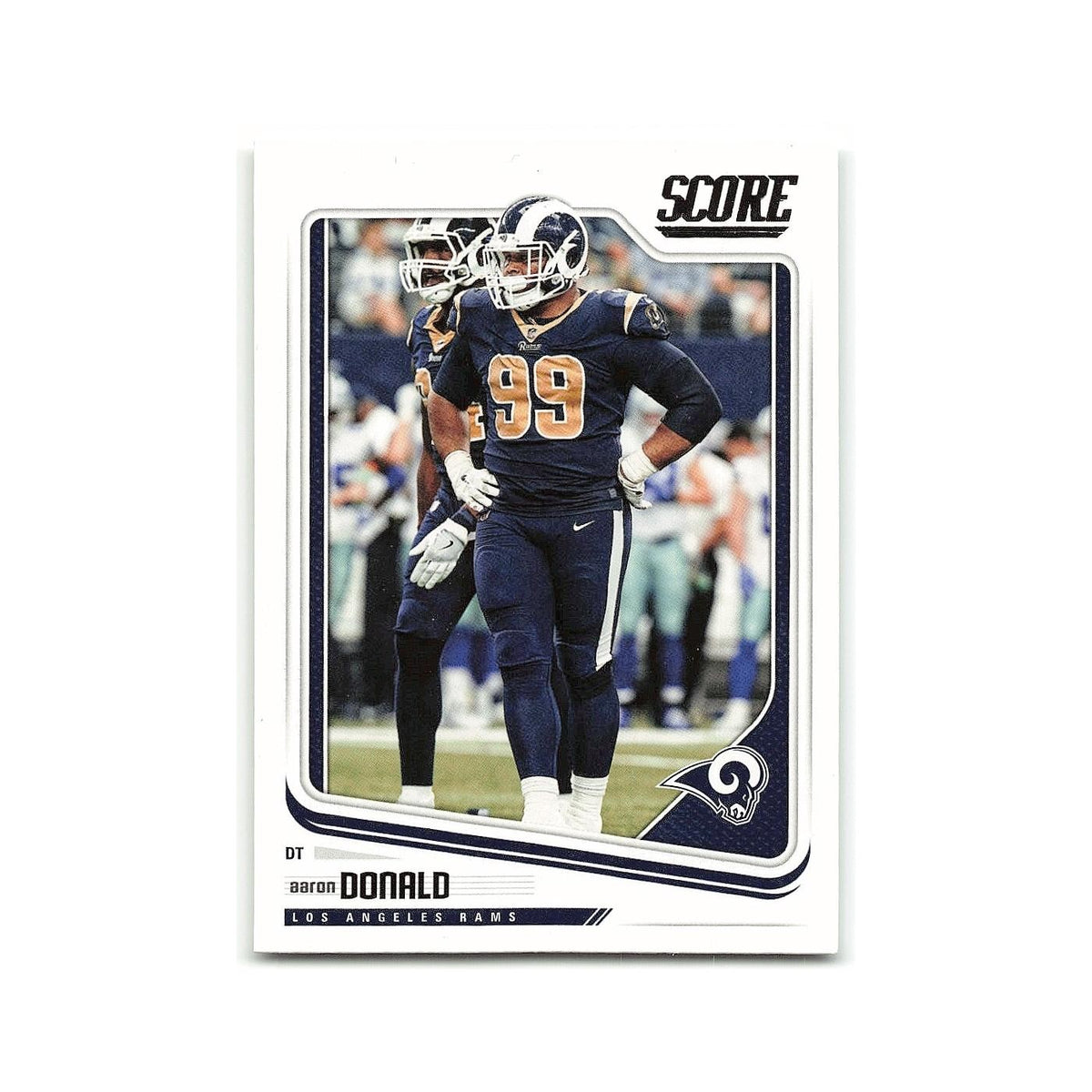 Aaron Donald 2018 Score #168 Los Angeles Rams Football Card NM