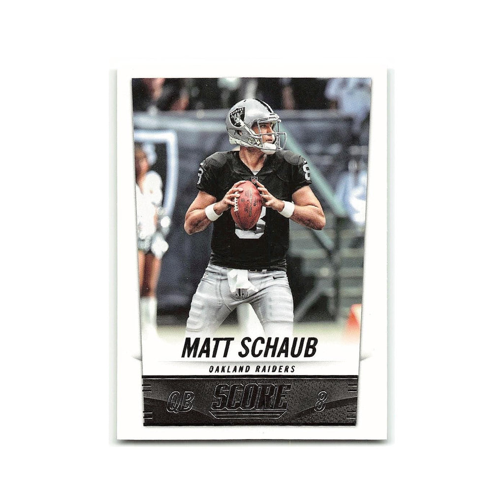 Matt Schaub 2014 Score #162 Oakland Raiders Football Card NM