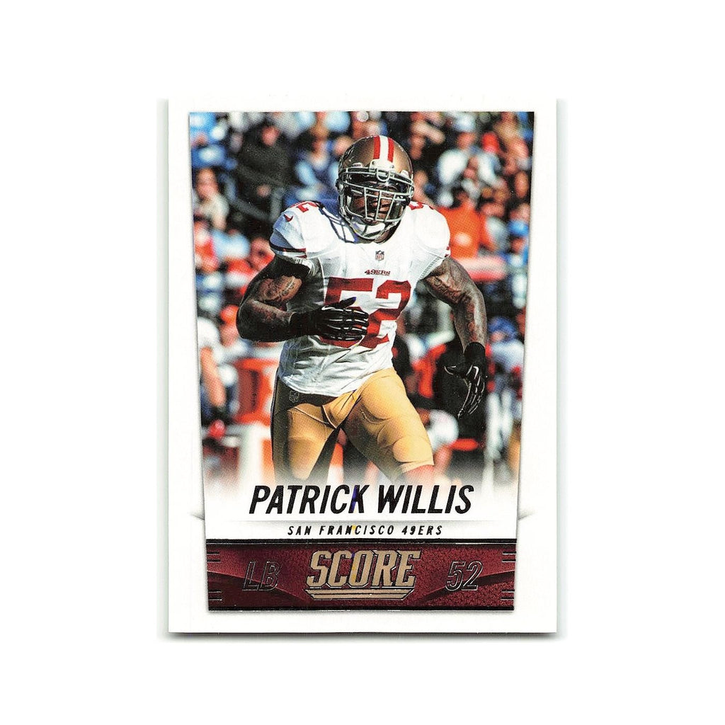 Patrick Willis 2014 Score #192 San Francisco 49ers Football Card NM