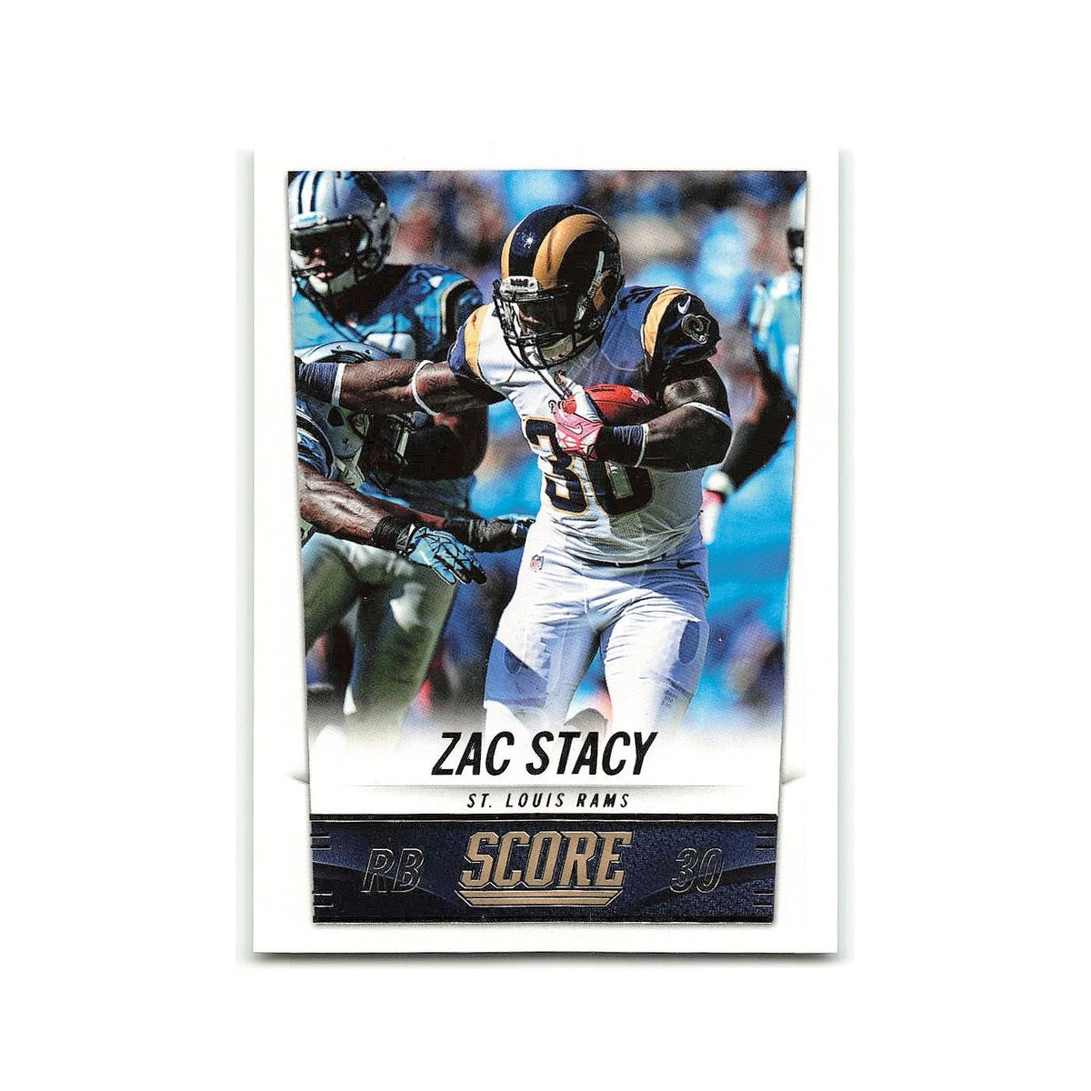 Zac Stacy 2014 Score #205 St. Louis Rams Football Card NM
