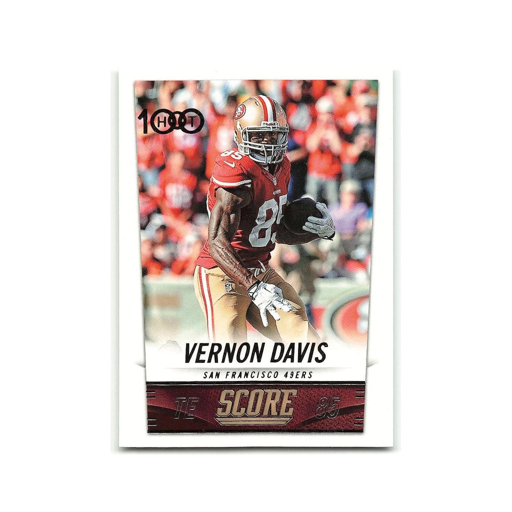 Vernon Davis 2014 Score #279 San Francisco 49ers Football Card NM