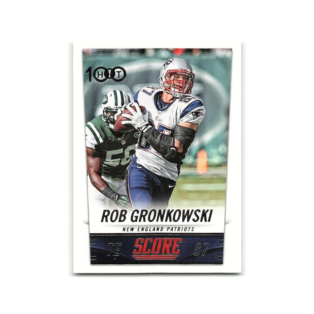 Rob Gronkowski 2014 Score #265 New England Patriots Football Card NM