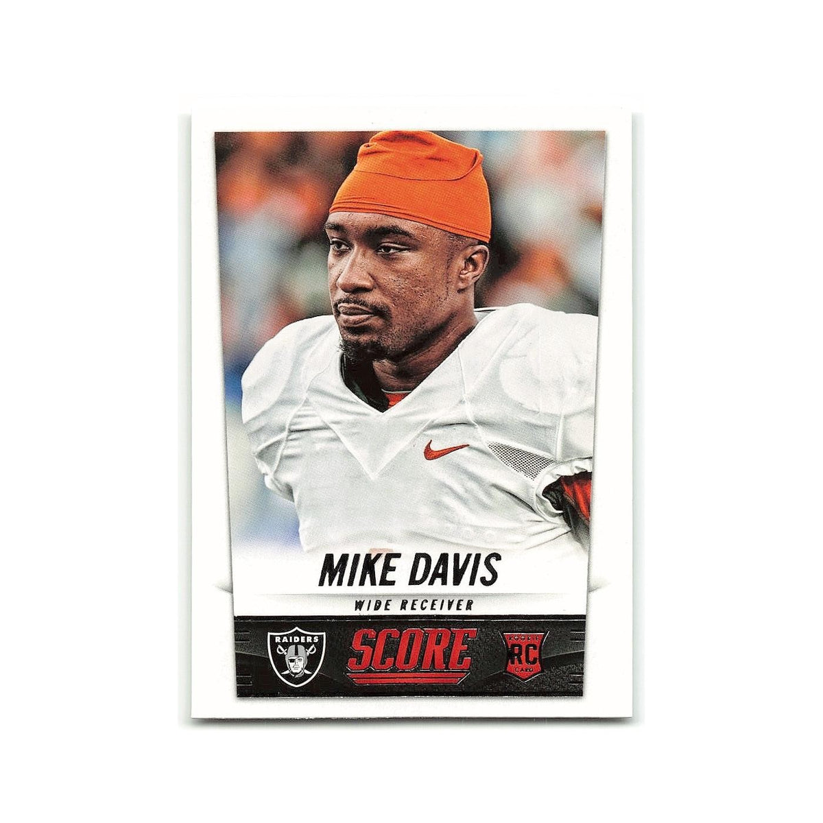 Mike Davis Rookie 2014 Score #409 Oakland Raiders Football Card NM