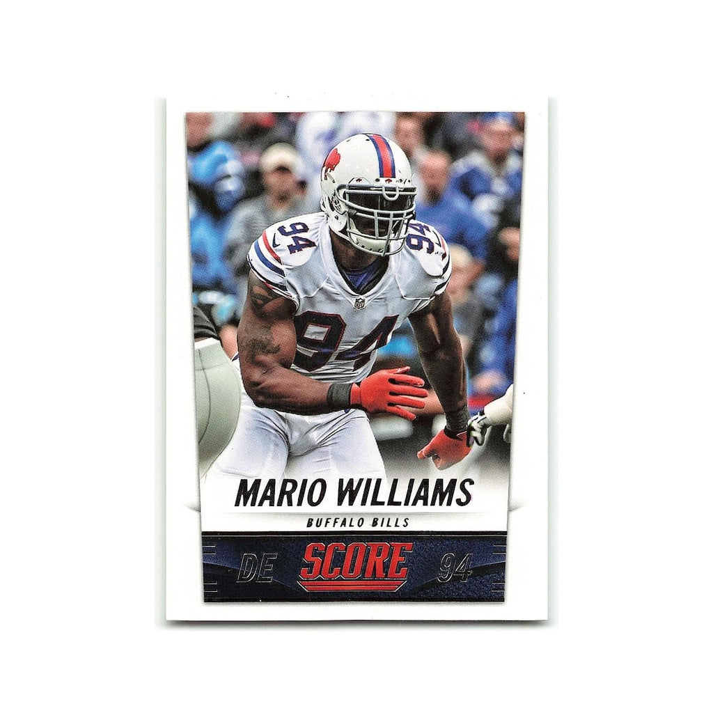 Mario Williams 2014 Score #28 Buffalo Bills Football Card NM