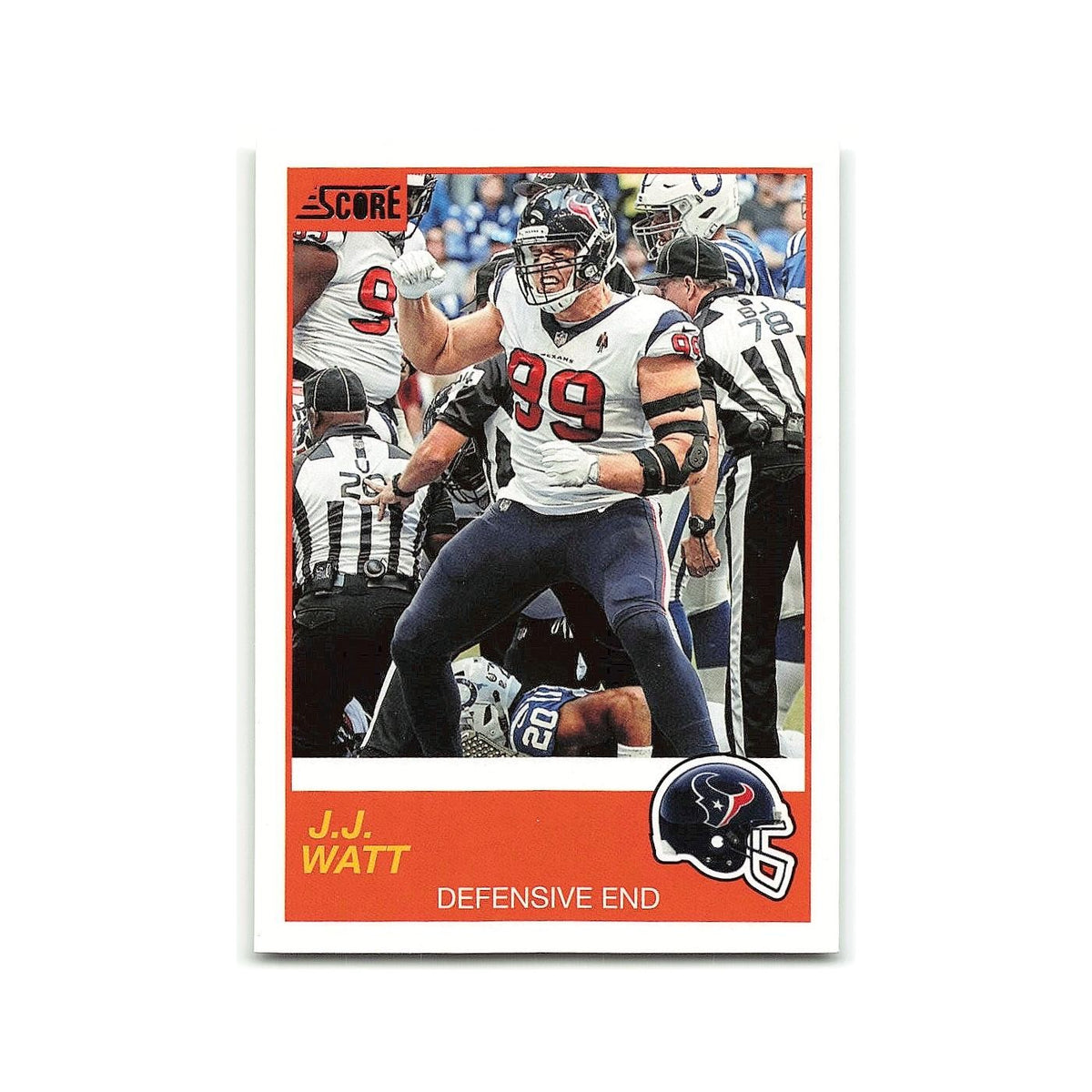 J.J. Watt 2019 Score #48 Houston Texans Football Card NM