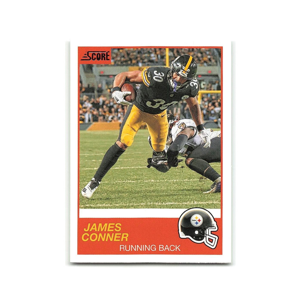 James Conner 2019 Score #113 Pittsburgh Steelers Football Card NM