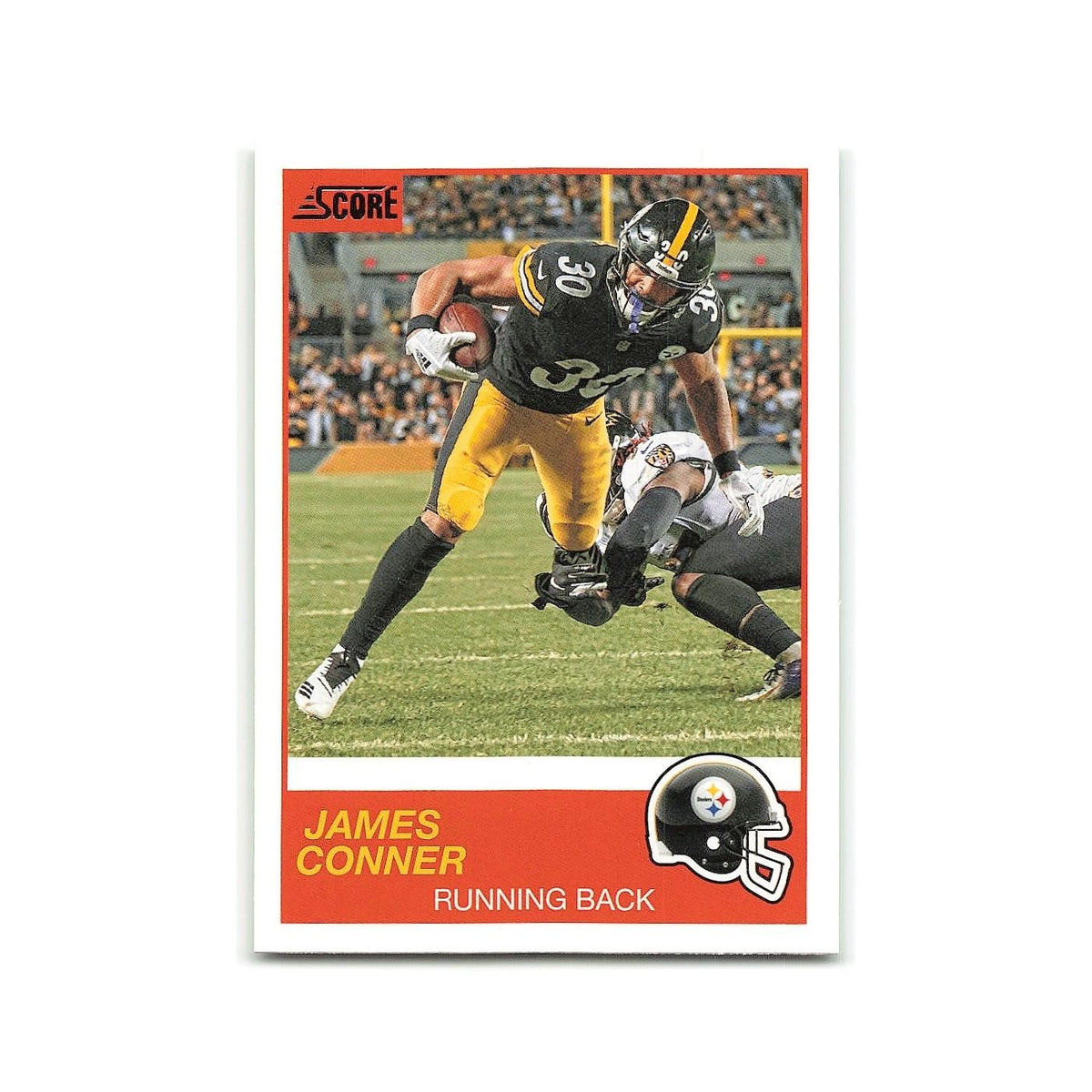 James Conner 2019 Score #113 Pittsburgh Steelers Football Card NM