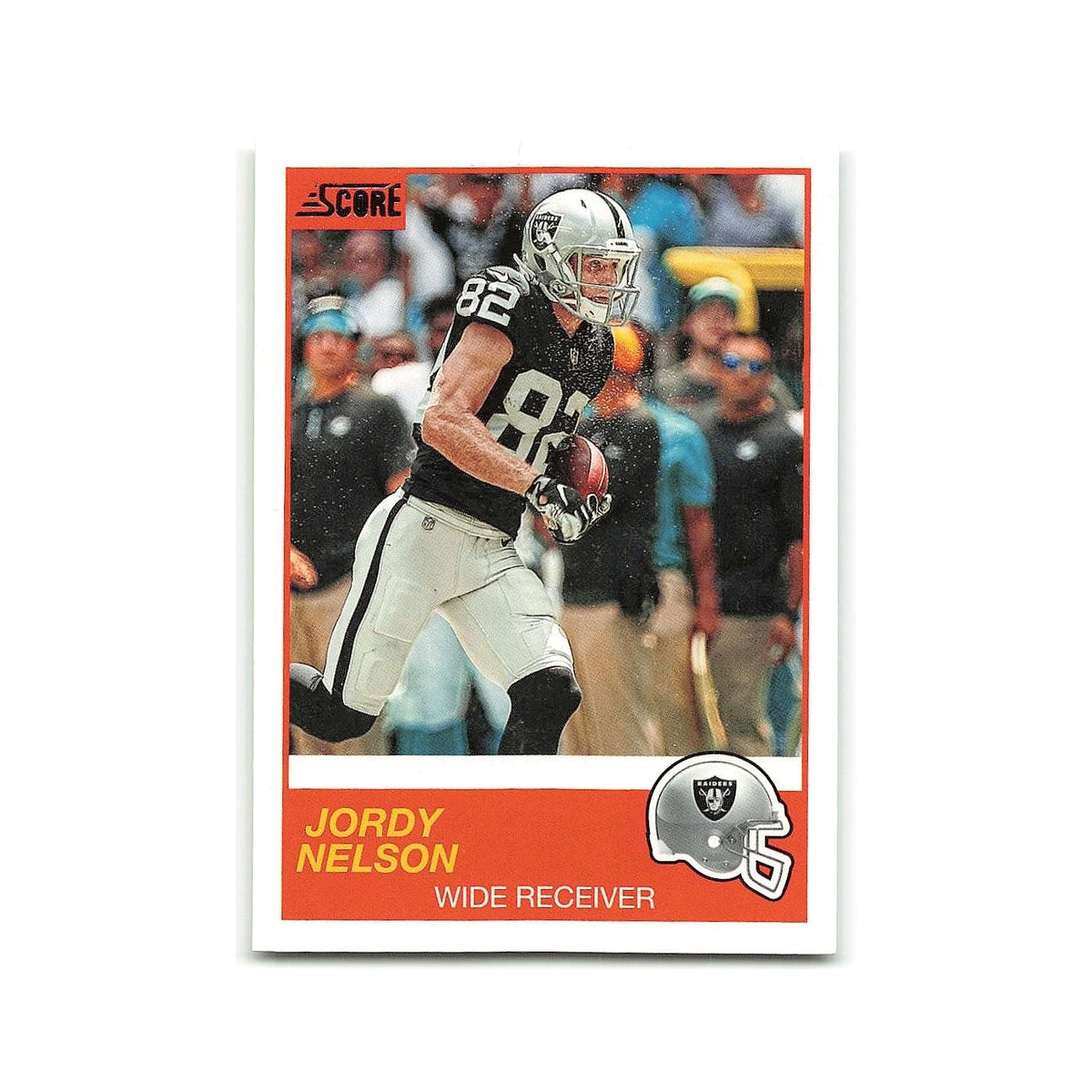 Jordy Nelson 2019 Score #37 Oakland Raiders Football Card NM