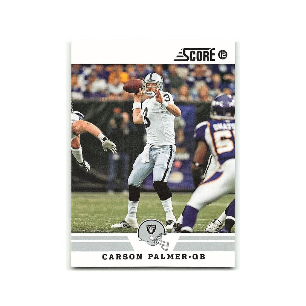 Carson Palmer 2012 Score #234 Oakland Raiders Football Card NM