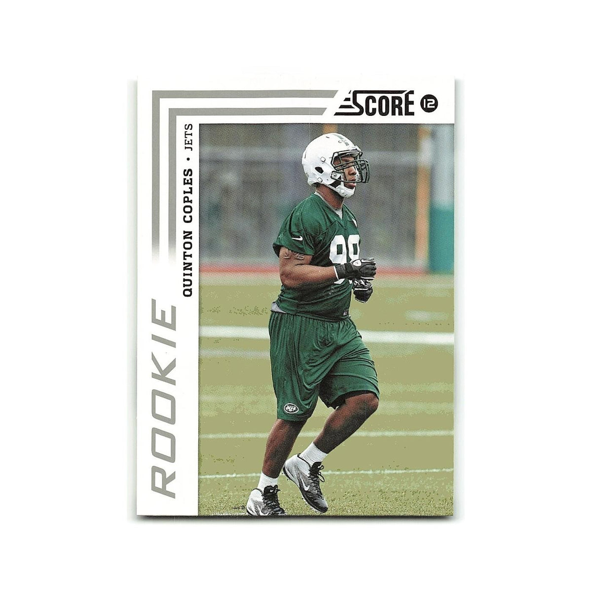 Quinton Coples Rookie 2012 Score #364 New York Jets Football Card NM
