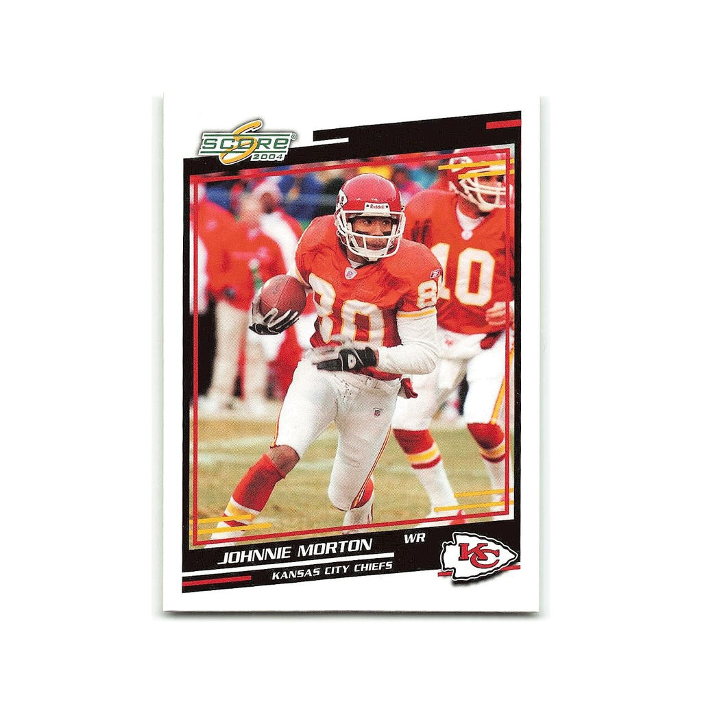 Johnnie Morton 2004 Score #154 Kansas City Chiefs Football Card NM