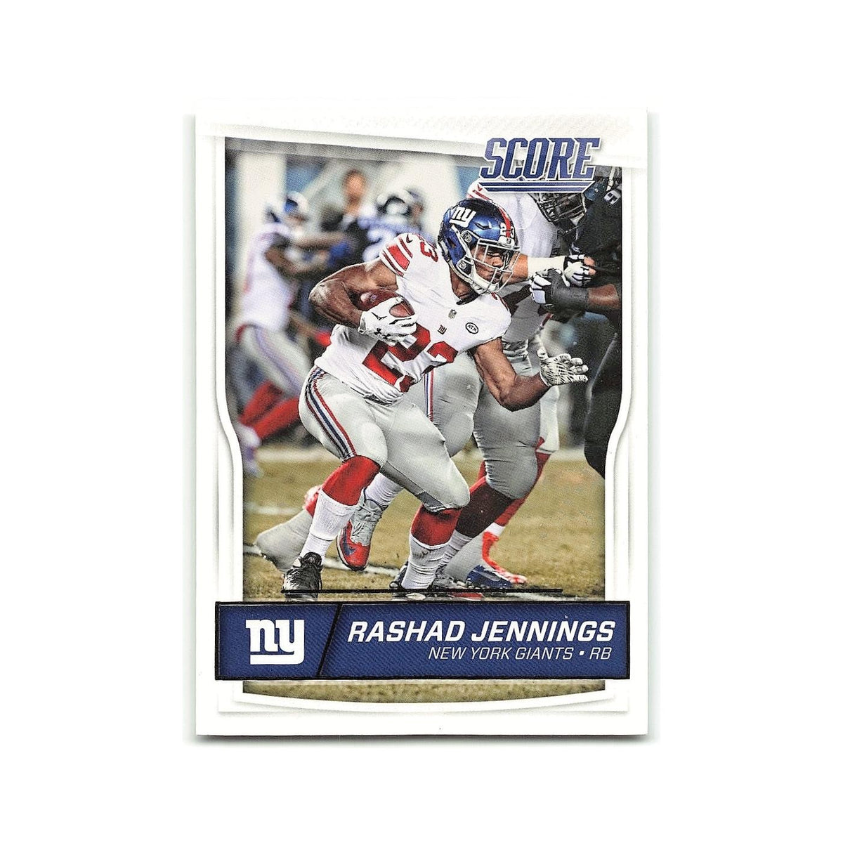 Rashad Jennings 2016 Score #210 New York Giants Football Card NM