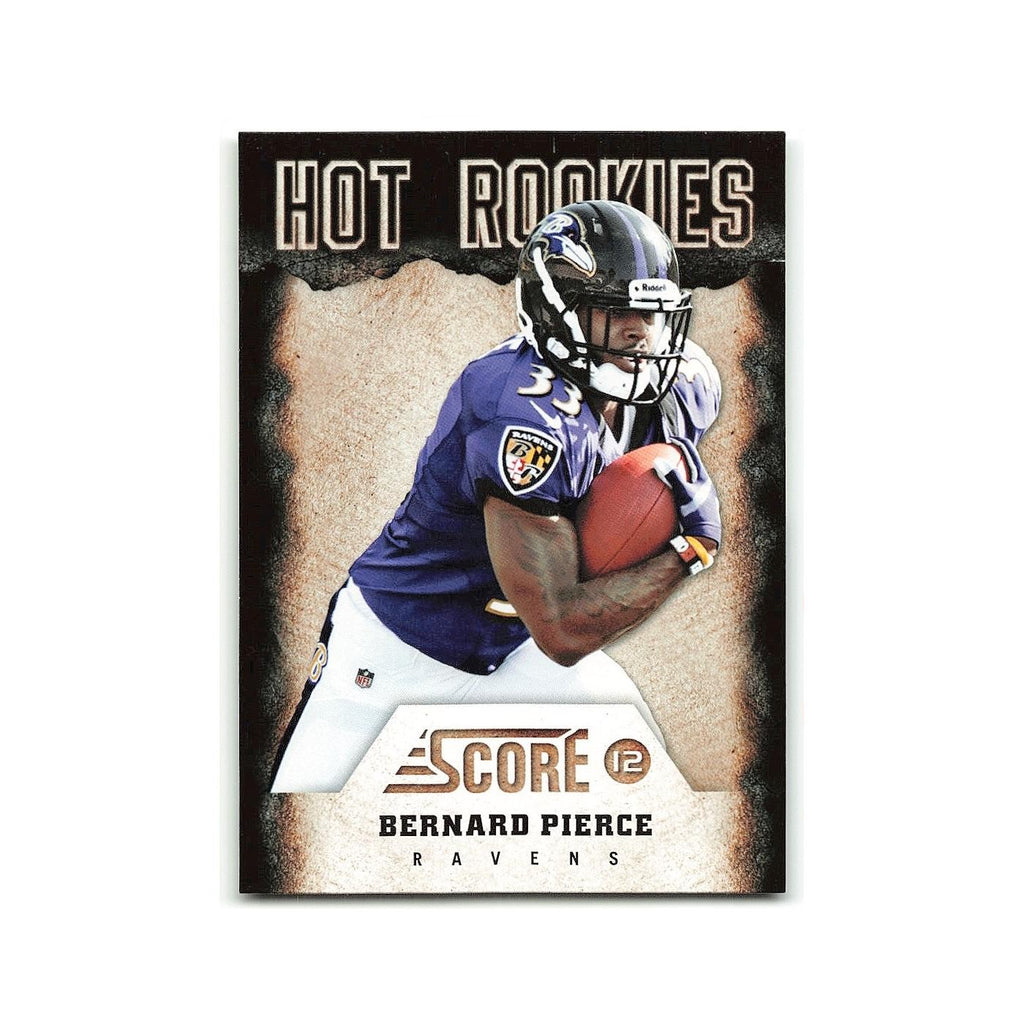 Bernard Pierce Rookie 2012 Score Hot Rookies #27 Baltimore Ravens NM