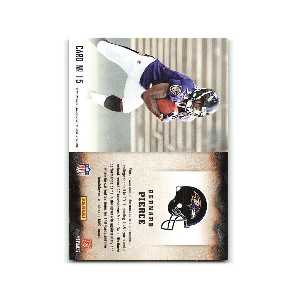 Bernard Pierce Rookie 2012 Score Hot Rookies #27 Baltimore Ravens NM