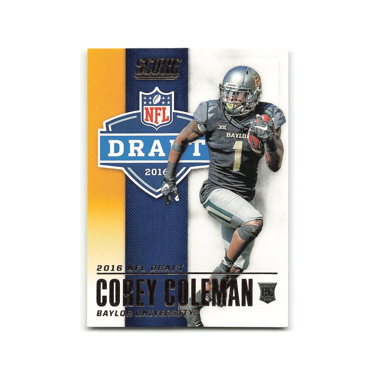 Corey Coleman Rookie 2016 Score NFL Draft #8 Baylor Bears Football Card NM