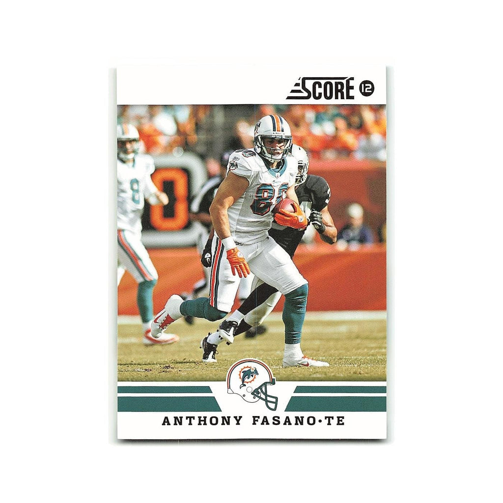 Anthony Fasano 2012 Score #254 Miami Dolphins Football Card NM