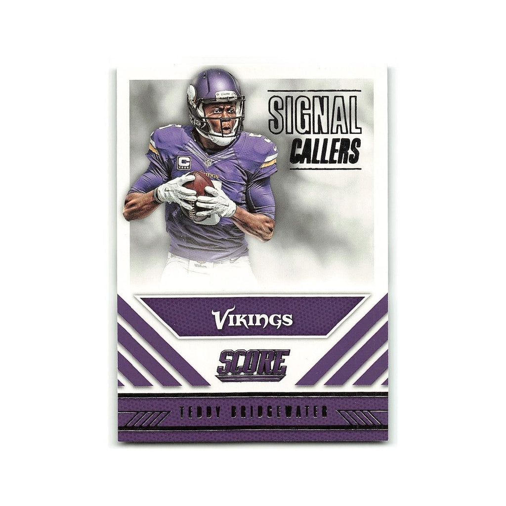 Teddy Bridgewater 2016 Score Signal Callers #14 Minnesota Vikings NM