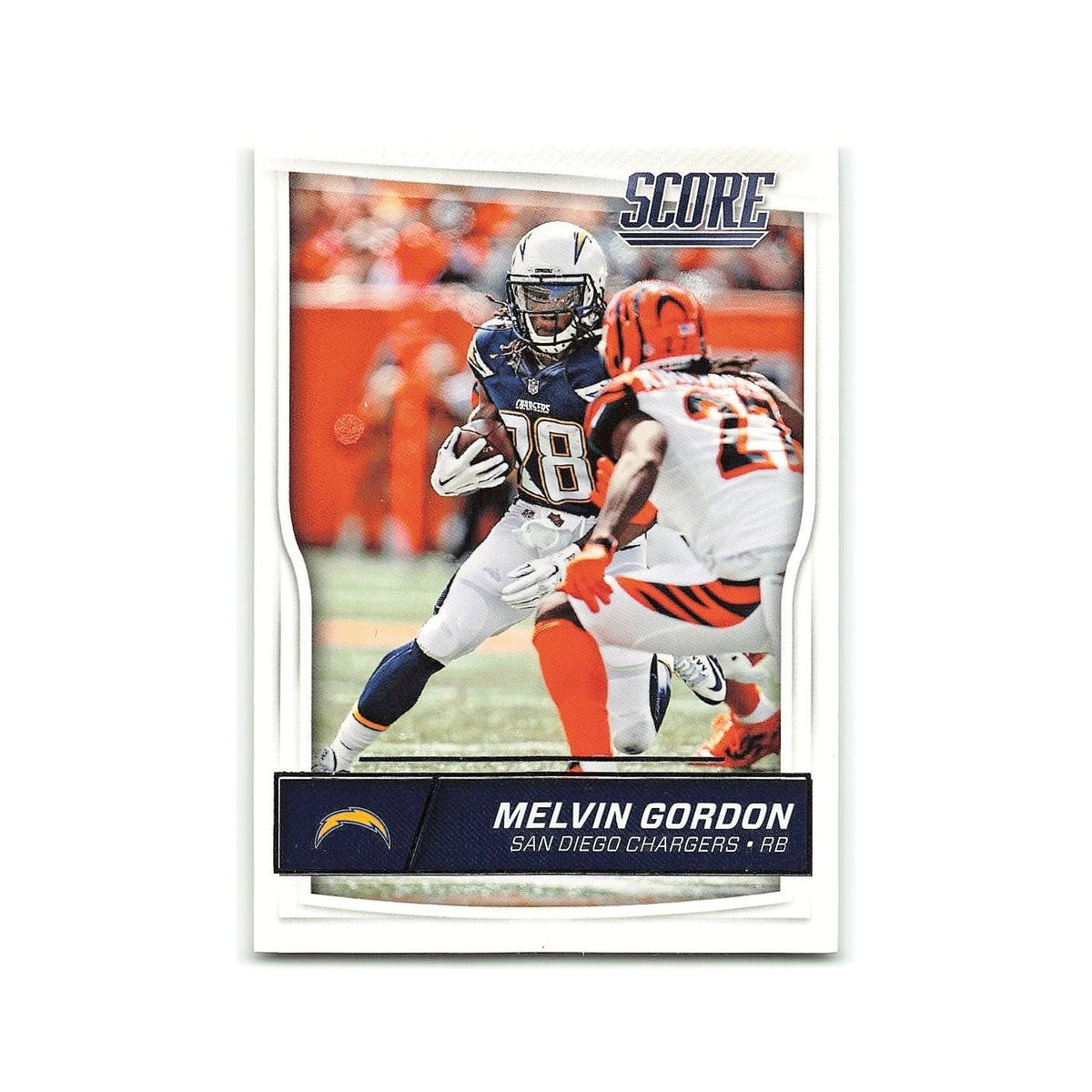 Melvin Gordon 2016 Score #261 San Diego Chargers Football Card NM