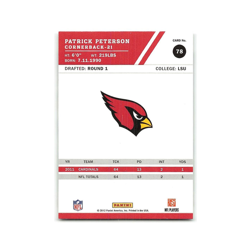 Patrick Peterson 2012 Score #78 Arizona Cardinals Football Card NM