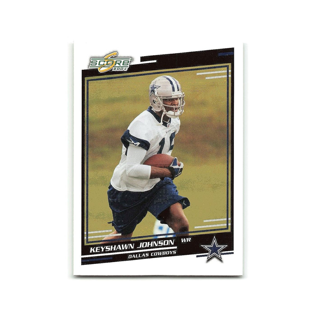 Keyshawn Johnson 2004 Score #102 Dallas Cowboys Football Card NM