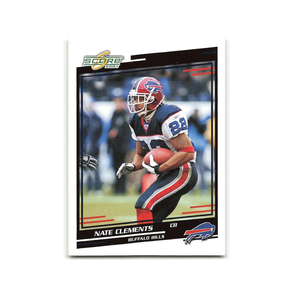 Nate Clements 2004 Score #39 Buffalo Bills Football Card NM