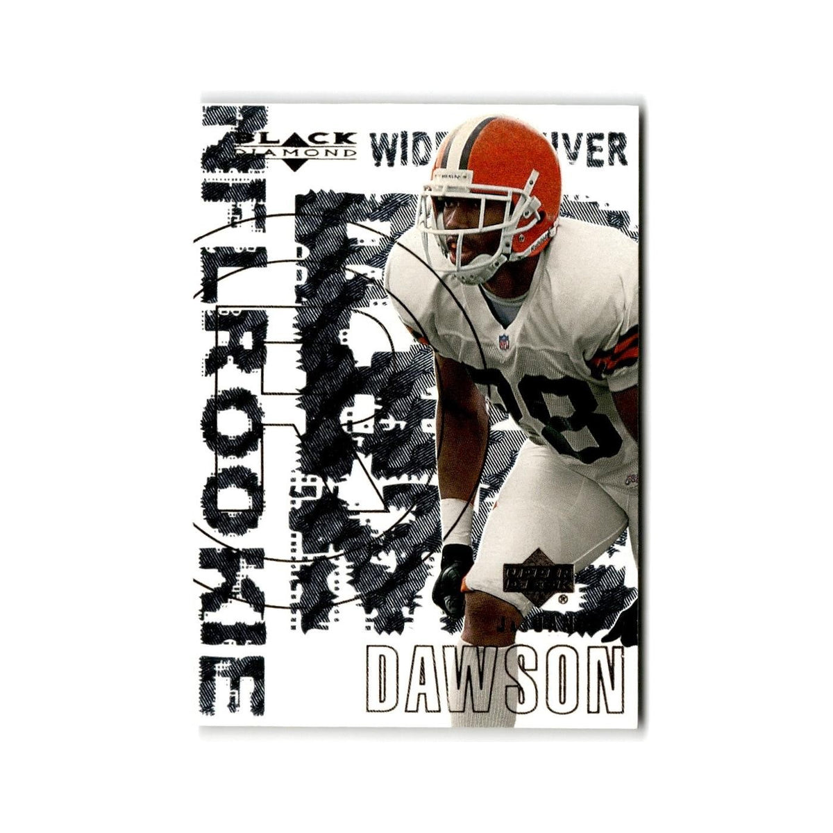 JaJuan Dawson Rookie 2000 Upper Deck Black Diamond #134 Cleveland Browns NM