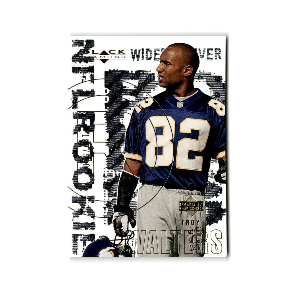 Troy Walters Rookie 2000 Upper Deck Black Diamond #124 Minnesota Vikings NM