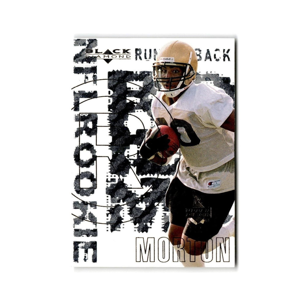 Chad Morton Rookie 2000 Upper Deck Black Diamond #142 New Orleans Saints NM
