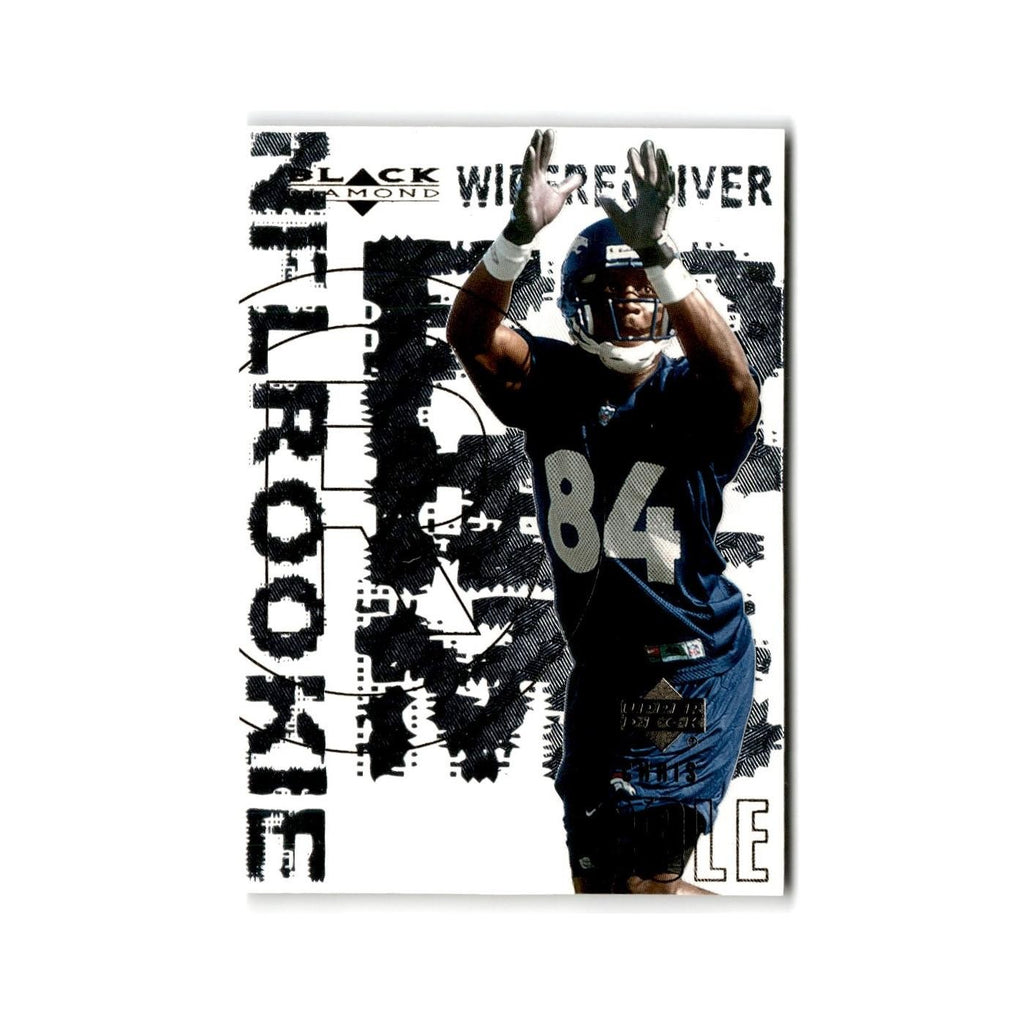 Chris Cole Rookie 2000 Upper Deck Black Diamond #130 Denver Broncos NM