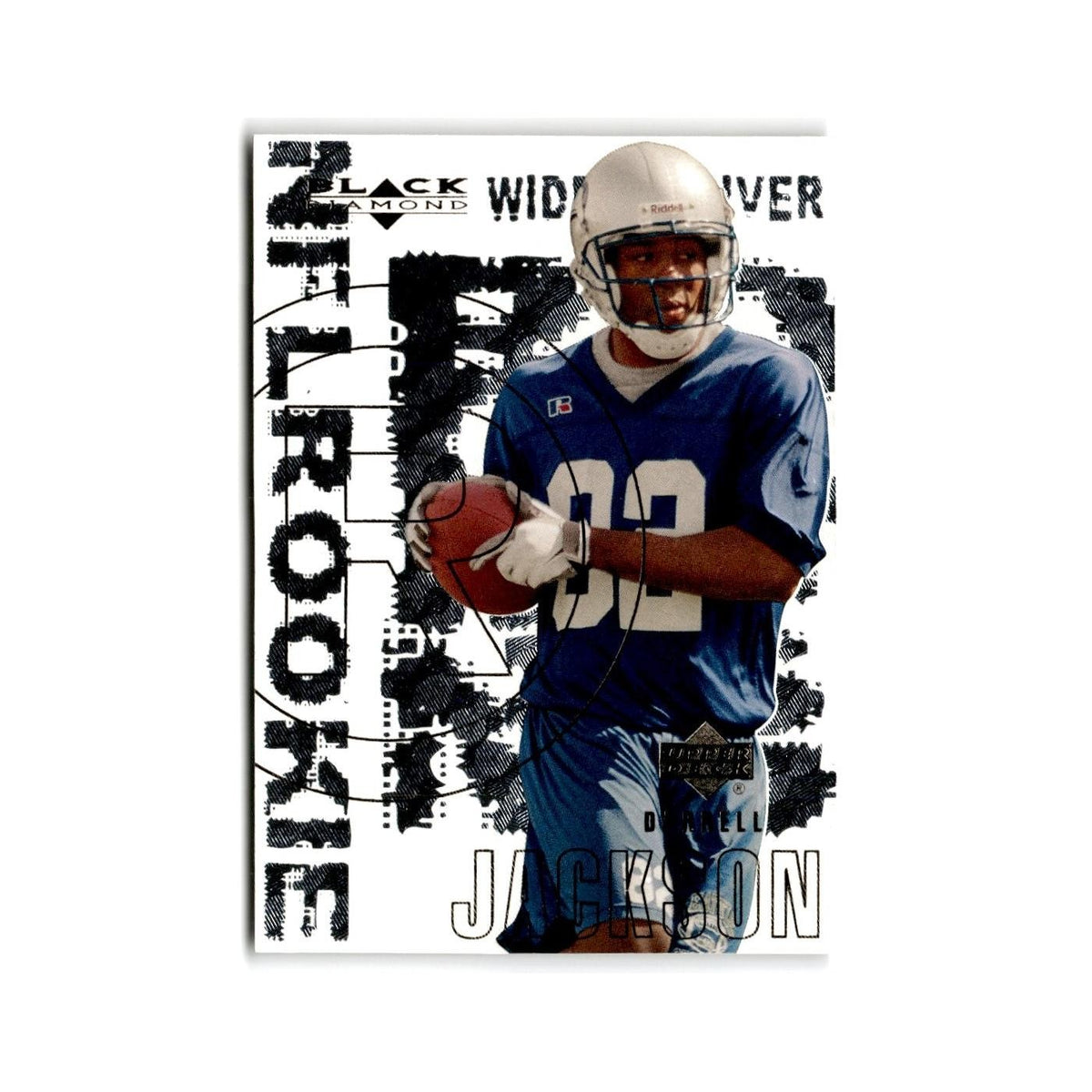 Darrell Jackson Rookie 2000 Upper Deck Black Diamond #138 Seattle Seahawks NM
