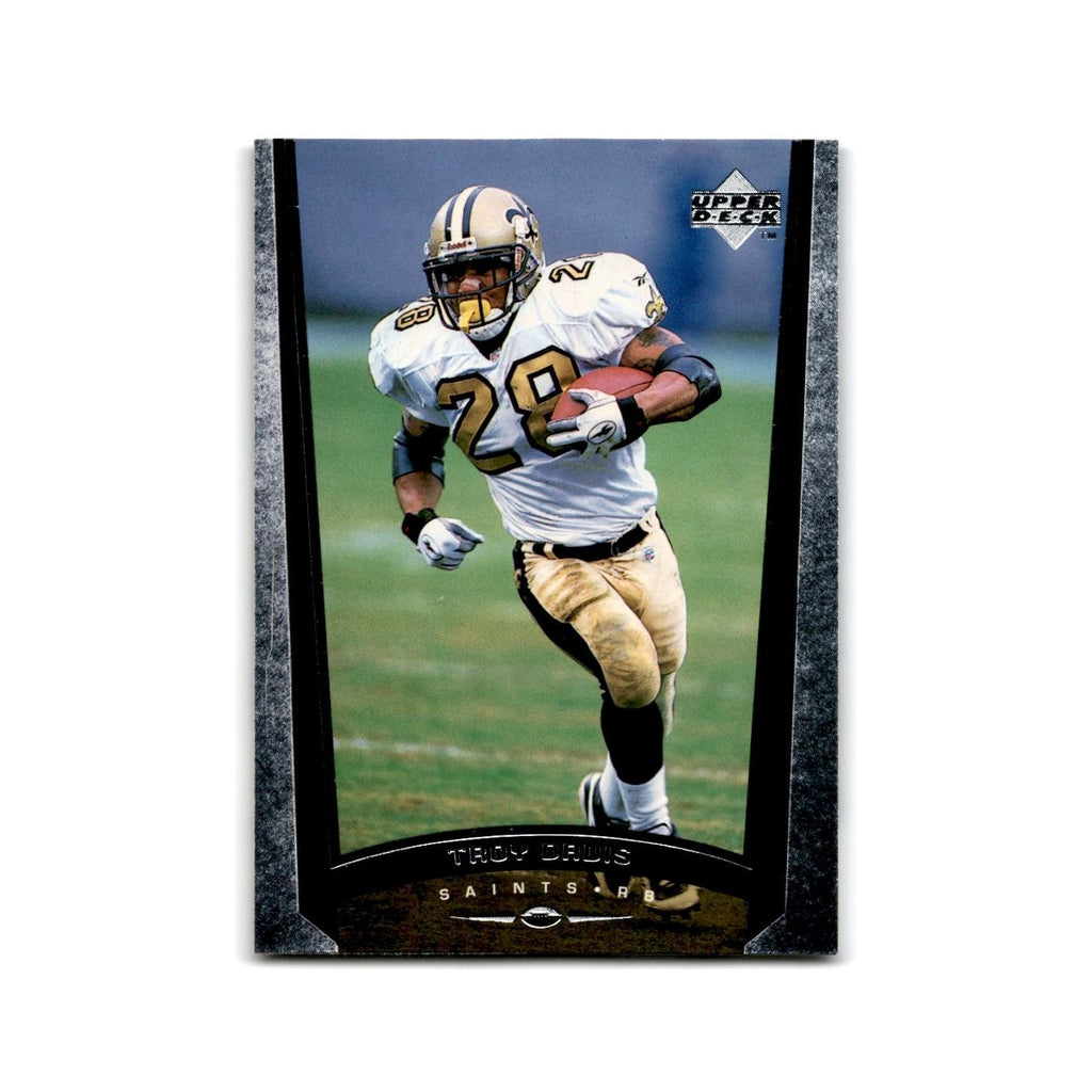 Troy Davis 1998 Upper Deck #163 New Orleans Saints Football Card NM