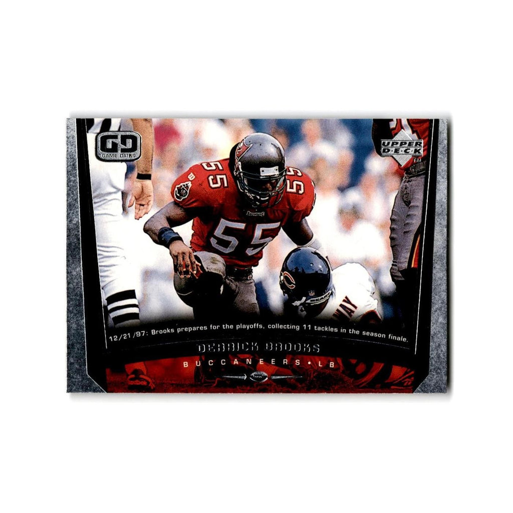 Derrick Brooks 1998 Upper Deck Game Day #238 Tampa Bay Buccaneers NM