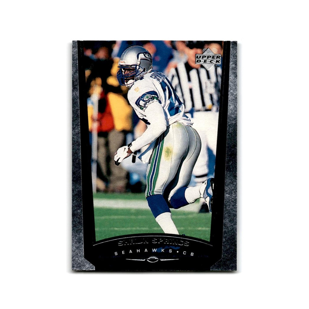 Shawn Springs 1998 Upper Deck #229 Seattle Seahawks Football Card NM